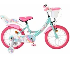 Volare - Children's Bicycle 16" - Unicorn Žalias (61681)
