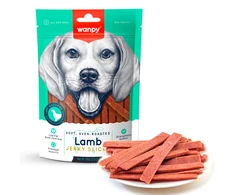 wanpy - minkštos ėrienos džiovintos mėsos griežinėliai - 100 g