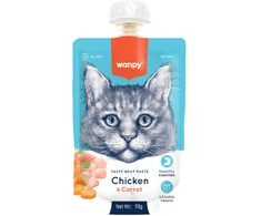 wanpy - Wanpy skanus kačių mėsos paštetas - vištiena ir morkos 90g - 90g