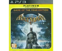 Warner Bros „Batman: Arkham Asylum“ – GOTY (platininė versija) – „PlayStation 3“