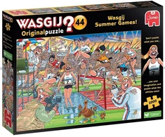 Dėlionė Jumbo Spiele „Wasgij“ – originalūs 44 vasaros žaidimai (1000 vienetų) (JUM01856)