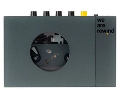 WeAreRewind Tragbarer Kassettenspieler mit Bluetooth, Keith