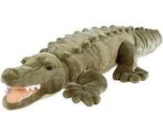 Wild Republic - Plush Toy Jumbo Cuddlekins 76 cm Crocodile (808047)