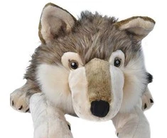 Wild Republic - Pliušinis žaislas Jumbo Cuddlekins 76 cm Vilkas (808064)