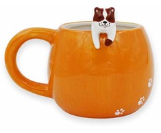 Winkee - Puodelis - Šuo, augintinių draugas - oranžinis