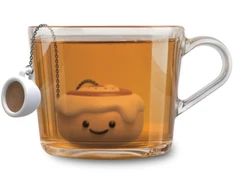Winkee - Tea Infuser - Cinnamon Bun - Brun