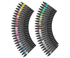 Winsor &amp; Newton - Brushmarker Essential Collection 48pcs in Open Box (832383)
