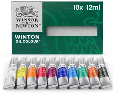 Winsor &amp; Newton – Winton alyvos spalvos rinkinys (10x21ml) (831720)