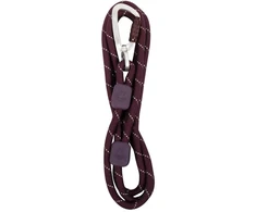 Woolly Wolf - Rope leash - 10mm - 180cm Juicy Plum