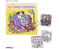Ylvi - „COZY Friends“ spalvinimo knygelė (0414450)
