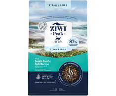 Ziwi Peak Steam&amp;Dried Cat Wild South Pacific Fish sausas maistas katėms, 800 g