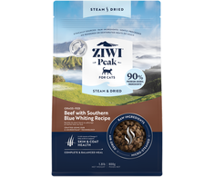 Ziwi Peak Steam&amp;Dried Cat Beef with Southern Blue Whiting sausas maistas katėms, 800 g