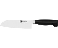 Zwilling - Keturių žvaigždučių Santoku - Smulkiapjūklis - 16 cm