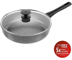 ZWILLING TERRENO PLUS Keptuvė saut su dangteliu - 28 cm, Pilka