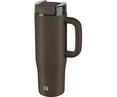 ZWILLING THERMO PLUS Termo puodelis ze słomką - 900 ml, ruda