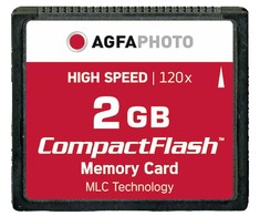 Atminties kortelė AgfaPhoto Compact Flash 2GB didelės spartos 120x MLC