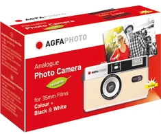 AGFAPHOTO daugkartinio naudojimo fotoaparatas 35MM BEIGE