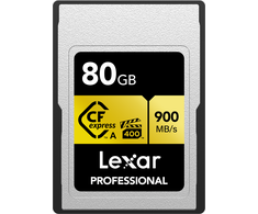 Atminties kortelė LEXAR CFEXPRESS PRO GOLD R900/W800 (VPG400) 80GB (TYPE A)