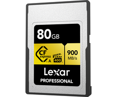 Atminties kortelė LEXAR CFEXPRESS PRO GOLD R900/W800 (VPG400) 80GB (TYPE A)
