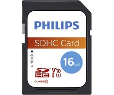 Atminties kortelė „Philips“ SDHC kortelė 16 GB, 10 klasės UHS-I U1