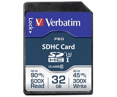 Atminties kortelė Verbatim SDHC Card Pro 32GB Class 10 UHS-I