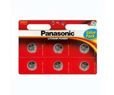 Baterijos Panasonic CR-2016EL/6BP 1vnt