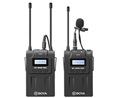 „Boya UHF Dual Lavalier“ belaidis mikrofonas BY-WM8 Pro-K1