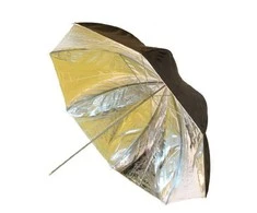 Falcon Eyes Umbrella UR-48SB1 Sidabrinis/Juodas 122 cm
