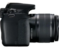Canon EOS 2000D 18-55 III EU26 SLR fotoaparatų komplektas, megapikselis 24,1 MP, ISO 12800, Ekrano įstrižainė 3,0 ", Wi-Fi, vaizdo įrašymas, APS-C, Juodos spalvos