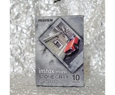 Fujifilm instax mini Film stone pilka