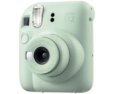 Fujifilm Momentinis fotoaparatas instax mini 12 MINT Žalias+instax mini glossy (10pl)+originalus dėklas