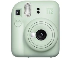 Fujifilm Momentinis fotoaparatas instax mini 12 MINT Žalias+instax mini glossy (10pl)+originalus dėklas