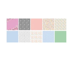 Fujifilm Skrebinimo popieriaus rinkinys LIFESTYLE 15x15 cm, 100 g/m2, 30 lapų, 10 skirtingų dizainų