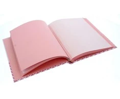 Gedeon Albumas GED DBCS20 SLEEPY 24x29/40psl | Rožinis - rožiniai lapai | kampučiai/lipdukai| knyginio rišimo | max 10x15 80