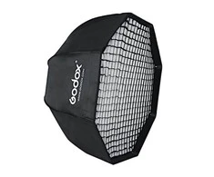 GODOX SB-GUE120 minkšta dėžė su laikikliu ir tinkleliu Octa 120cm