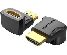 Vention HDMI adapterio ventiliacija AIOB0 90 laipsnių vyriškas ir moteriškas (juodas)