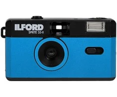 Ilford Sprite 35-II, juoda/mėlyna