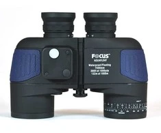 Jūriniai žiūronai Focus Aquafloat 7x50 Atsparus vandeniui Compass