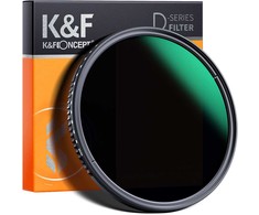 Kf Concept K&amp;F Concept 77mm, ND3-1000, ultra-thin variable ND, Atsparus vandeniui, Žalias coated