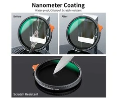 Kf Concept K&amp;F Concept 95mm Variable ND Filter ND2-ND400 (9stop)
