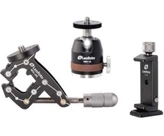 Leofoto Pocket Clamp MC-30 + Kit incl. Mini Ballhead MBH-19 + Išmanusis telefonas Holder PC-90
