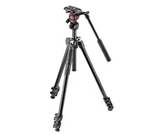 Manfrotto 290 šviesos rinkinys su skysta vaizdo galvute