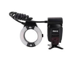 Meike MK-14EXT makro žiedinė blykstė Nikon