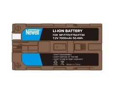 Newell keičiama baterija NP-F770 USB-C, skirta Sony