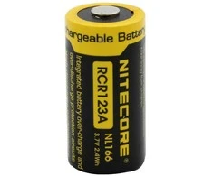Nitecore NL166 CR123A baterija (650mAh) 16340