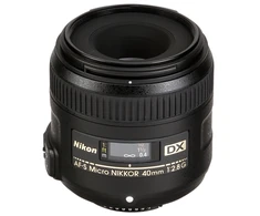 Nikon AF-S DX Micro NIKKOR 40mm f/2.8G objektyvas