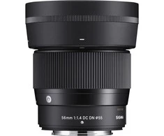 Objektyvas Sigma 56 mm F1.4 DC DN [šiuolaikinis], skirtas Fujifilm X-Mount