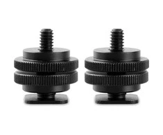 SMALLRIG 1631 COLD SHOE ADPT W/ 3/8" - 1/4" THREAD