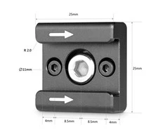 SMALLRIG 2060 COLD SHOE (2PCS PACK)