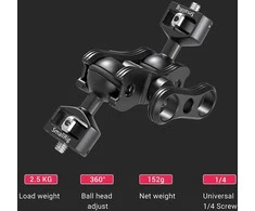 SMALLRIG 2070 ARTICULATING ARM W/ DOUBLE BALLHEADS